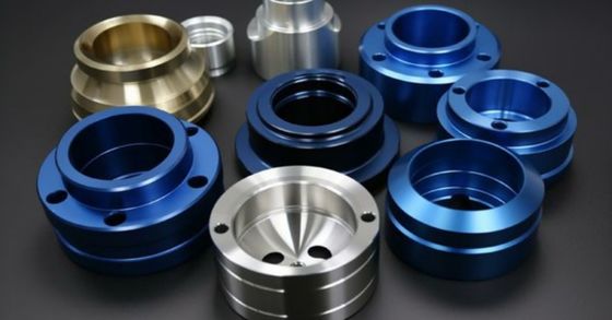 kopen 25 tot 250 micron geanodiseerd aluminium onderdelen Hard geanodiseerd gietgegooid aluminium online manufacture