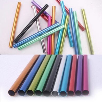 comprare 6063 5052 Tubi di alluminio anodizzati trasparenti di acido cromico online manufacture