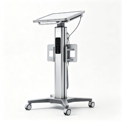 Buy High-end aluminum portable electric DR bucky stand, vertical electric height adjustable design. Hospital-grade mobile chest X-ray bucky stand Height Adjustable Chest X-ray Bucky Stand online manufacture